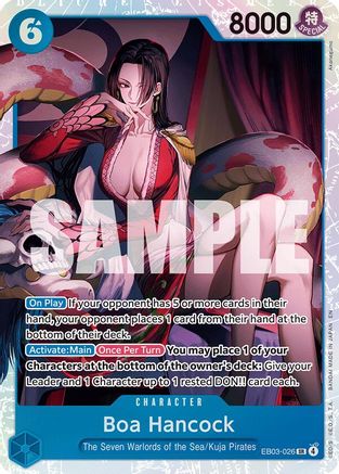 Boa Hancock (EB03-026) - Extra Booster: One Piece Heroines Edition Foil Extra Booster: One Piece Heroines Edition
