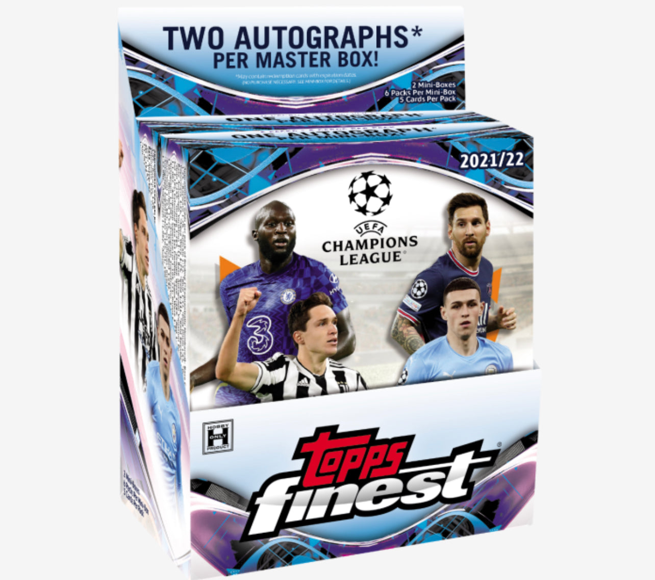 2022-23 Topps Finest UEFA Champions League Hobby box - Doe's Cards