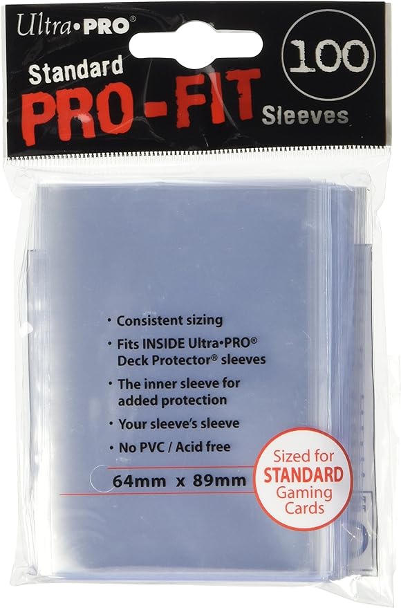 Ultra Pro Soft Card Sleevespro-Fit