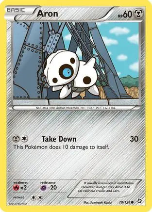 Aron (78/124) [Black & White: Dragons Exalted] Pokémon