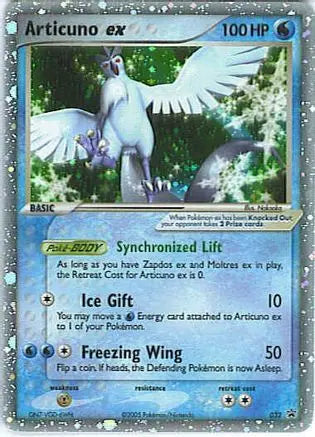 Articuno ex (032) [Nintendo: Black Star Promos] Pokémon