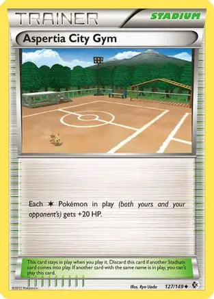 Aspertia City Gym (127/149) [Black & White: Boundaries Crossed] Pokémon