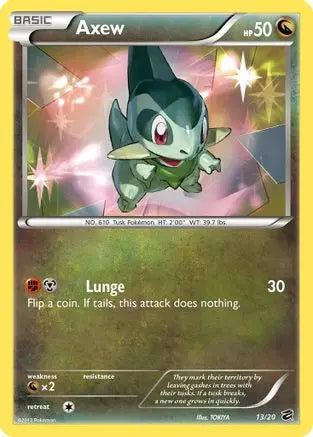 Axew (13/20) [Black & White: Dragon Vault] Pokémon