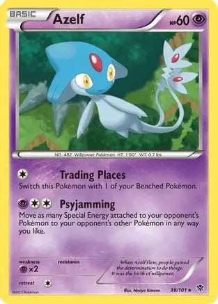 Azelf (38/101) [Black & White: Plasma Blast] Pokémon