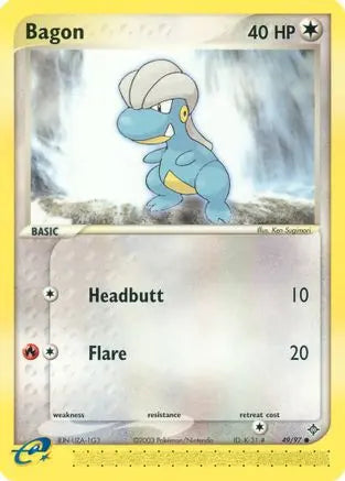 Bagon (49/97) [EX: Dragon] Pokémon
