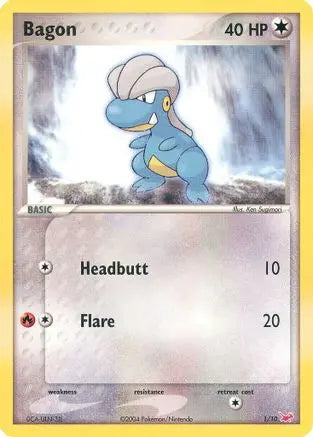 Bagon (1/10) [EX: Trainer Kit - Latias] Pokémon