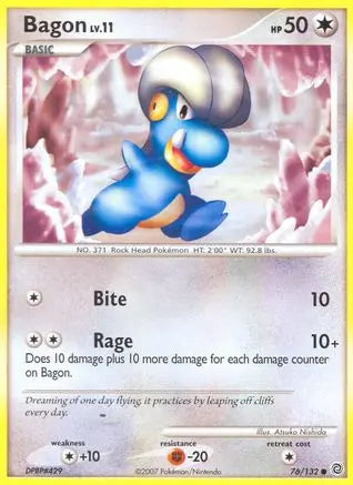 Bagon (76/132) [Diamond & Pearl: Secret Wonders] Pokémon