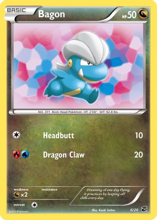 Bagon (6/20) [Black & White: Dragon Vault] Pokémon