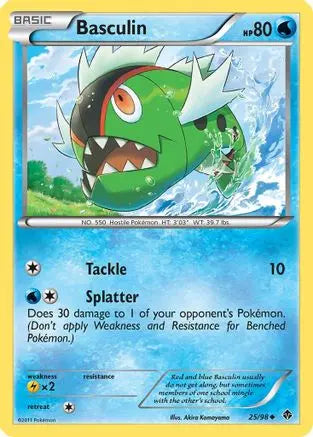 Basculin (25/98) [Black & White: Emerging Powers] Pokémon