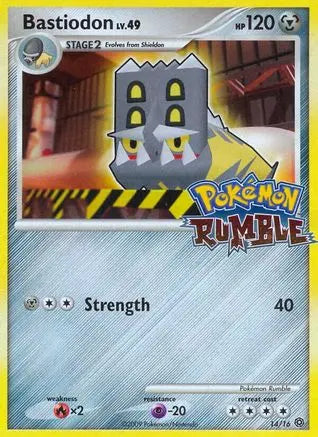 Bastiodon (14/16) [Pokémon Rumble] Pokémon