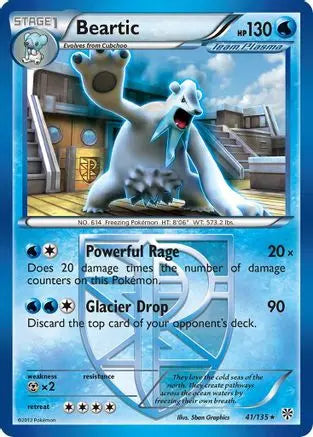 Beartic (41/135) [Black & White: Plasma Storm] Pokémon