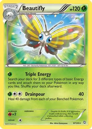 Beautifly (8/124) [Black & White: Dragons Exalted] Pokémon