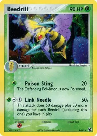 Beedrill (1/112) [EX: FireRed & LeafGreen] Pokémon