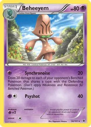 Beheeyem (56/101) [Black & White: Noble Victories] Pokémon