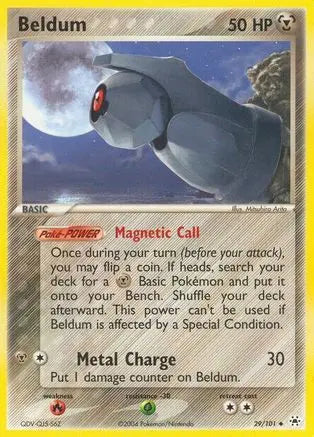 Beldum (29/101) [EX: Hidden Legends] Pokémon