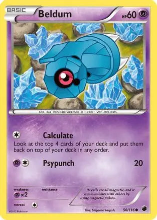 Beldum (50/116) [Black & White: Plasma Freeze] Pokémon