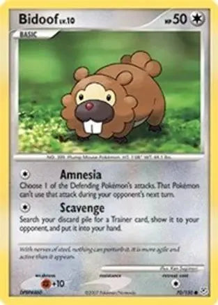 Bidoof (70/130) [Diamond & Pearl: Base Set] Pokémon