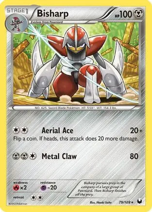 Bisharp (79/108) [Black & White: Dark Explorers] Pokémon