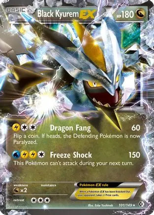Black Kyurem EX (101/149) [Black & White: Boundaries Crossed] Pokémon