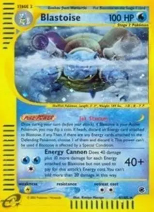 Blastoise (4/165) [Expedition: Base Set] Pokémon