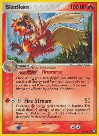 Blaziken (5/108) [EX: Power Keepers] Pokémon