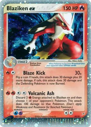 Blaziken ex (89/95) [EX: Team Magma vs Team Aqua] Pokémon