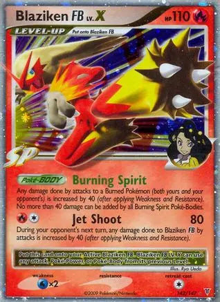 Blaziken FB LV.X (142/147) [Platinum: Supreme Victors] Pokémon
