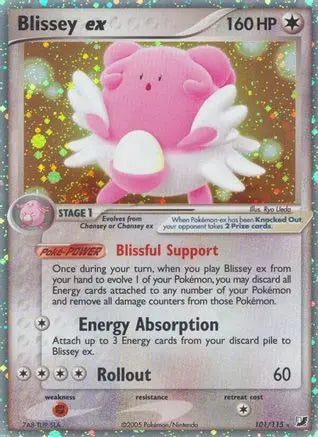 Blissey ex (101/115) [EX: Unseen Forces] Pokémon