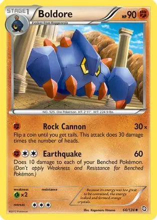 Boldore (66/124) [Black & White: Dragons Exalted] Pokémon
