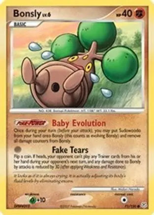 Bonsly (71/130) [Diamond & Pearl: Base Set] Pokémon