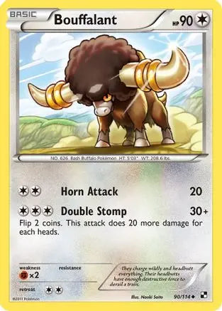 Bouffalant (90/114) [Black & White: Base Set] Pokémon