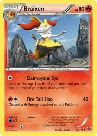 Braixen (25/146) [XY: Base Set] Pokémon