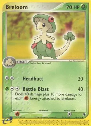 Breloom (16/109) [EX: Ruby & Sapphire] Pokémon