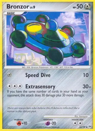 Bronzor (34/99) [Platinum: Arceus] Pokémon