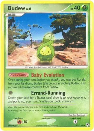 Budew (43/130) [Diamond & Pearl: Base Set] Pokémon