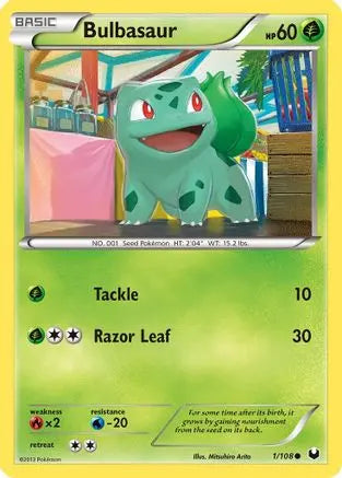 Bulbasaur (1/108) [Black & White: Dark Explorers] Pokémon