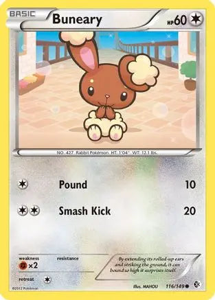 Buneary (116/149) [Black & White: Boundaries Crossed] Pokémon