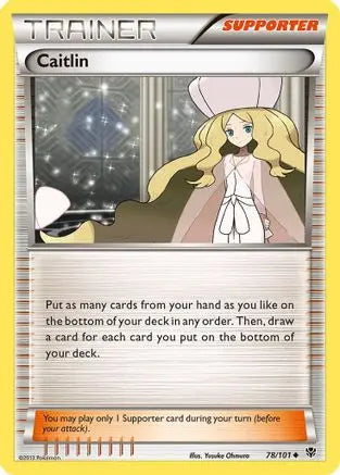 Caitlin (78/101) [Black & White: Plasma Blast] Pokémon