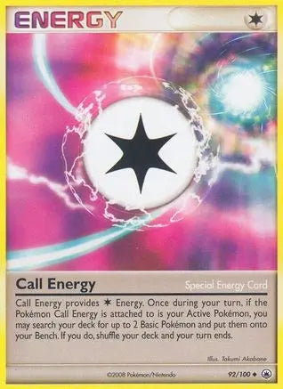 Call Energy (92/100) [Diamond & Pearl: Majestic Dawn] Pokémon