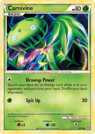 Carnivine (46/95) [HeartGold & SoulSilver: Unleashed] Pokémon