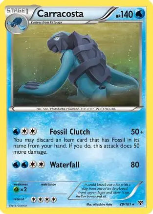 Carracosta (28/101) [Black & White: Plasma Blast] Pokémon