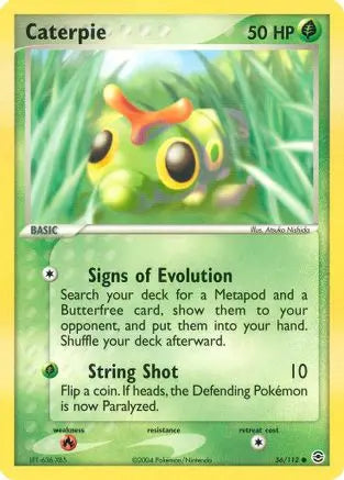 Caterpie (56/112) [EX: FireRed & LeafGreen] Pokémon