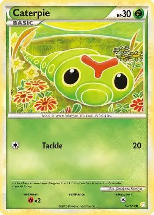 Caterpie (57/123) [HeartGold & SoulSilver: Base Set] Pokémon