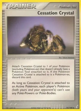 Cessation Crystal (74/100) [EX: Crystal Guardians] Pokémon