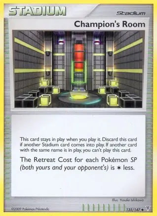 Champion's Room (135/147) [Platinum: Supreme Victors] Pokémon