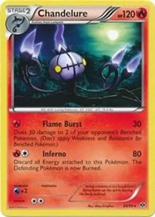 Chandelure (20/99) (Theme Deck Exclusive) [Black & White: Next Destinies] Pokémon
