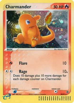 Charmander (98/97) [EX: Dragon] Pokémon