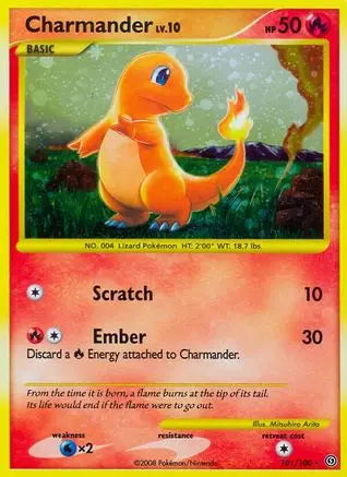 Charmander (101/100) [Diamond & Pearl: Stormfront] Pokémon