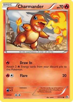 Charmander (17/113) [Black & White: Legendary Treasures] Pokémon