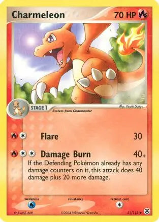 Charmeleon (31/112) [EX: FireRed & LeafGreen] Pokémon